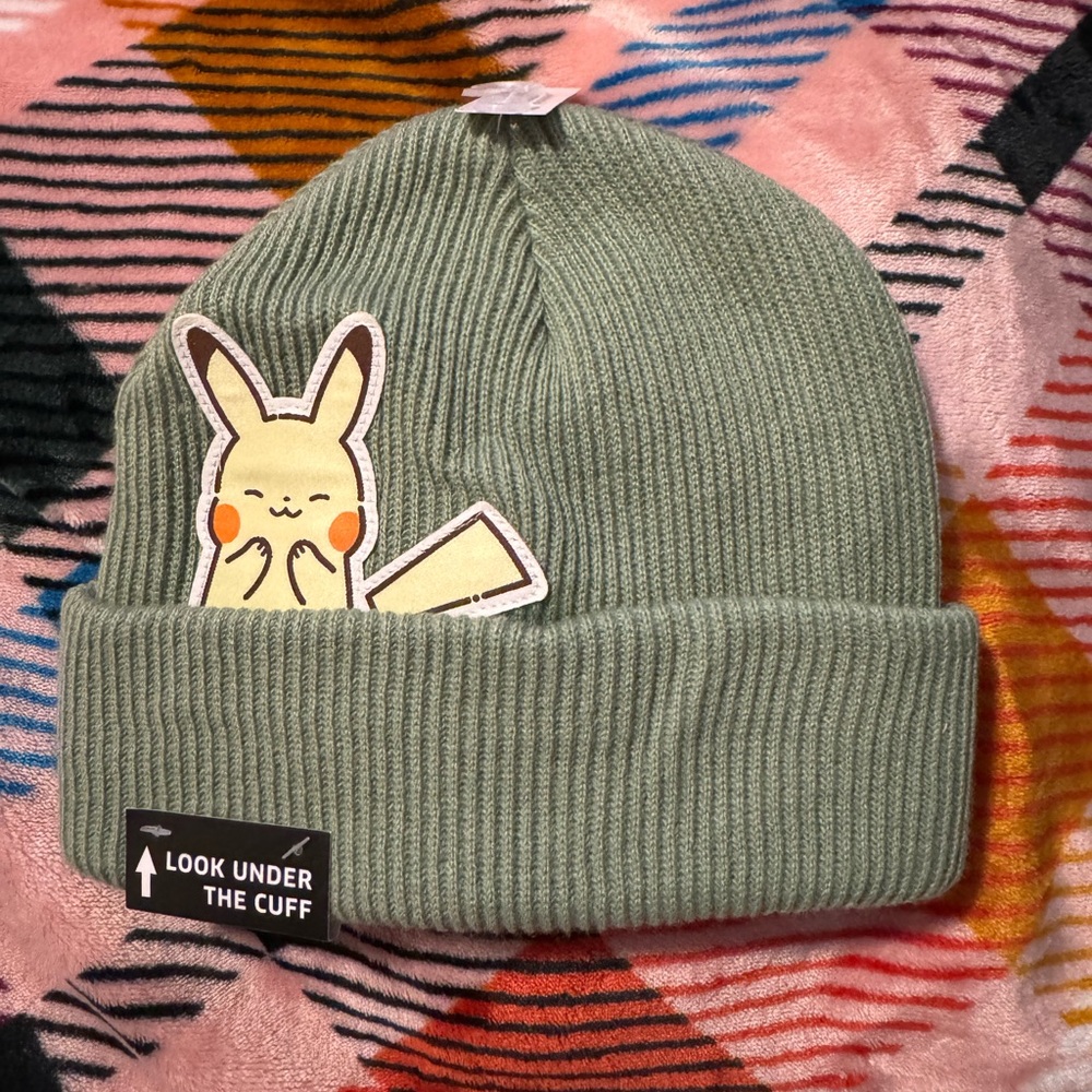 Pokémon Pikachu Green Toque